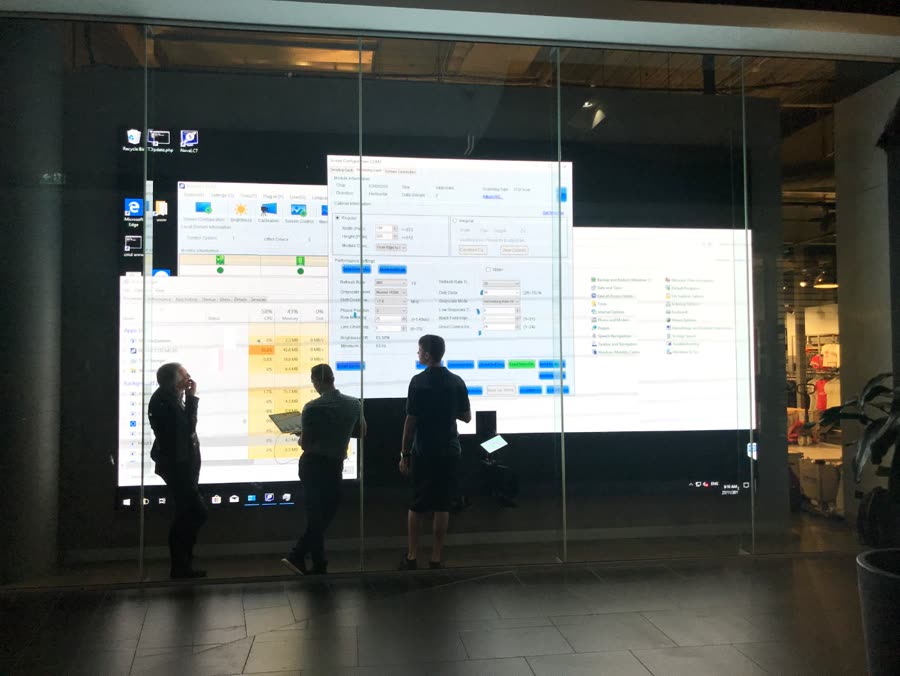 Digitimos digital signage installation