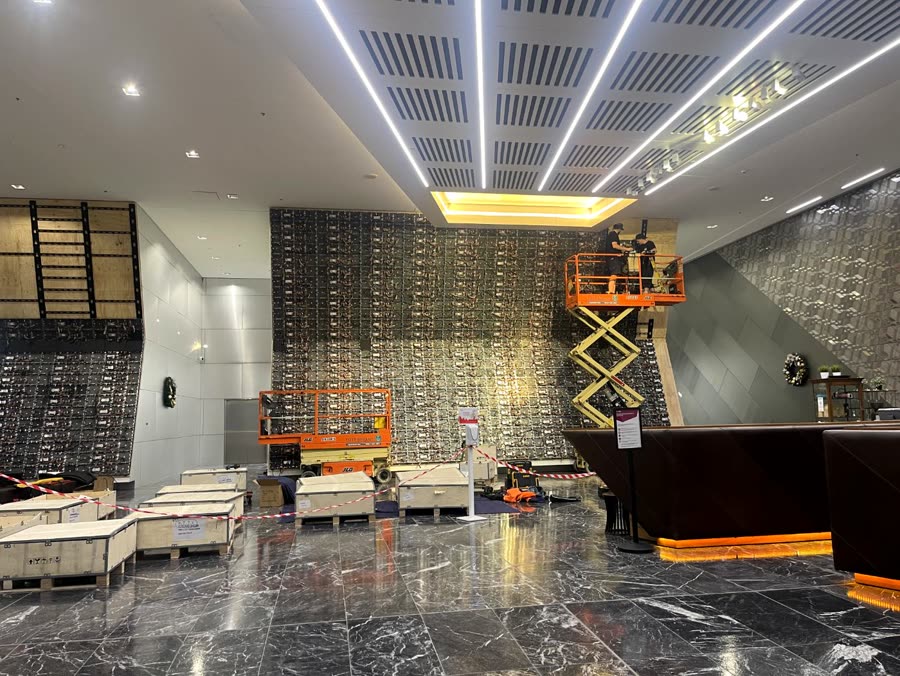 Digitimos digital signage installation
