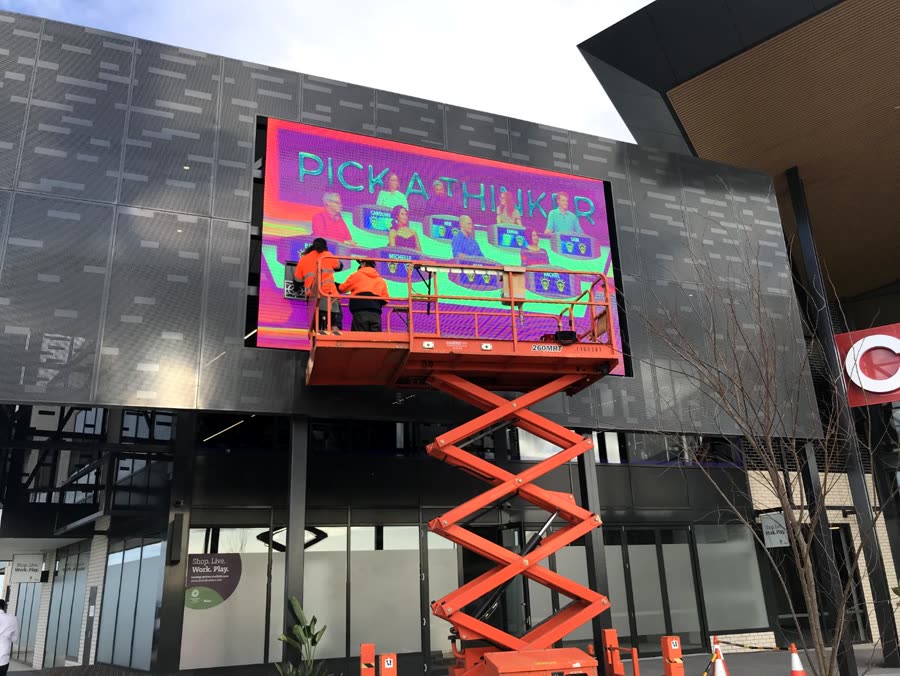 Digitimos digital signage installation