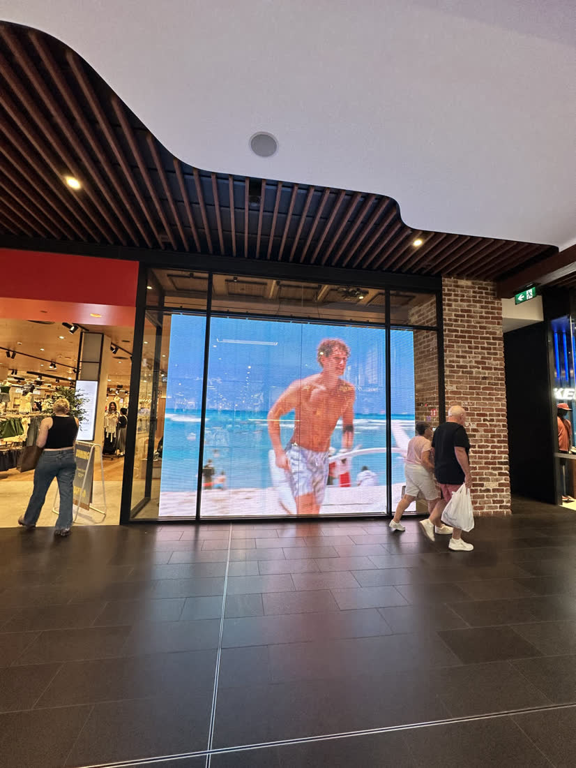 Cotton On — Shopfront transparent digital display