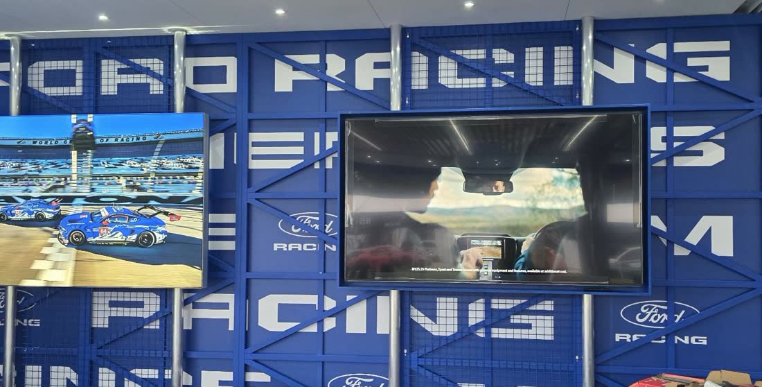 Ford Racing — Event display installation