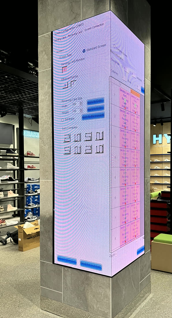 Hype DC Doncaster — Pillar corner LED