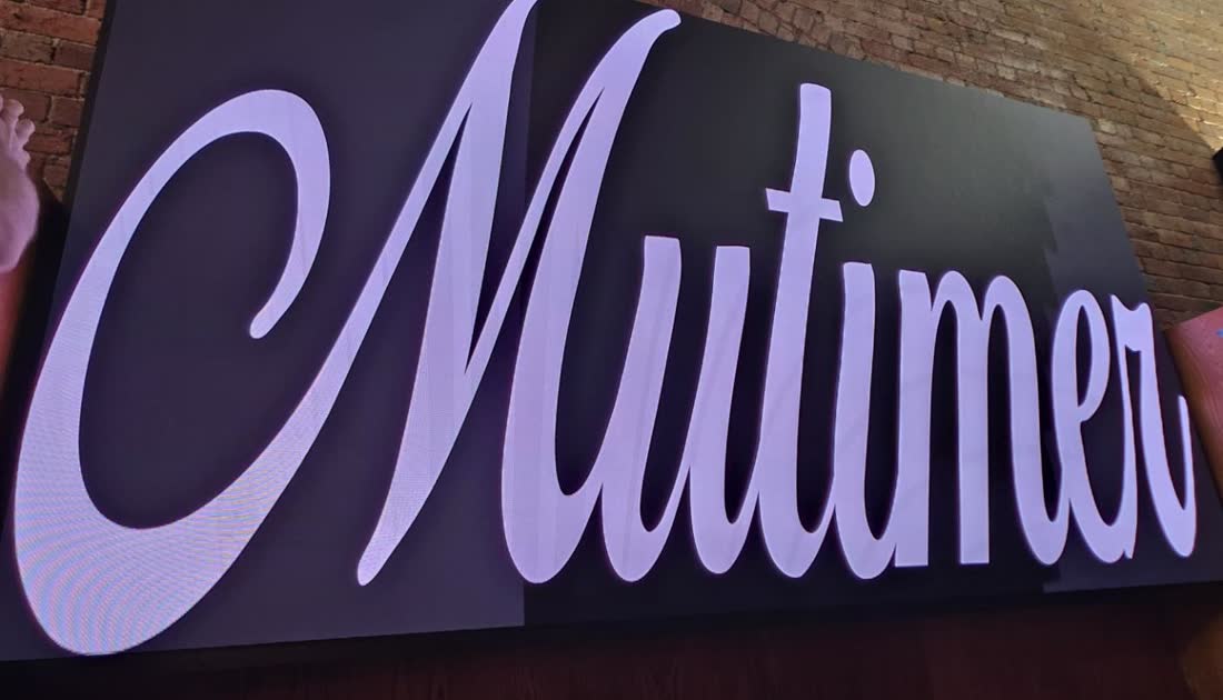 Mutimer — Illuminated signage