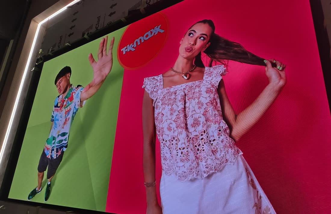 TK Maxx — LED wall